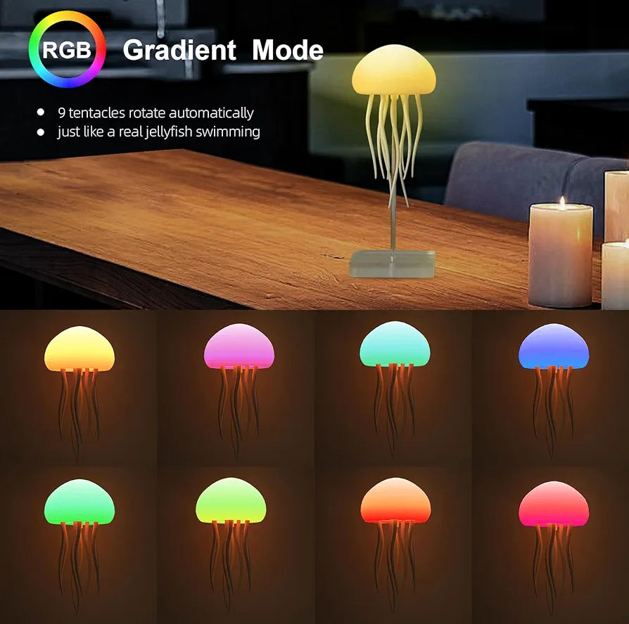 Cute Jellyfish LED Night Light